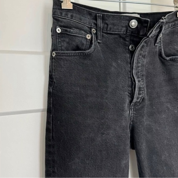 Agolde Riley High Rise Crop size 26 - Picture 4 of 8